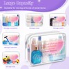 Sister Quotes Gifts Clear Makeup Bags with Zipper Sister Friendship