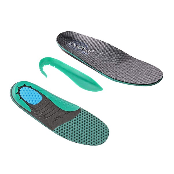 Orthofeet Proven Pain Relief Orthotic Insoles for Plantar Fasciitis, Heel Spurs & Aching Feet - Women’s Best Arch Support Shoe Insert