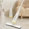 Mrbin Self Wringing Sponge Flat Large Mops Dusting Soft, Hands
