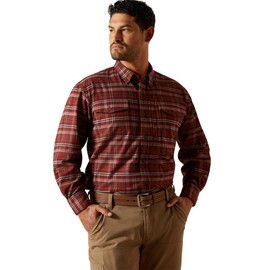 ARIAT Men Rebar Flannel DuraStretch Work Shirt