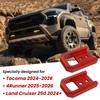TECHPICCO Tow Hooks for Tacoma 2024-2026/4Runner 2025-2026/Land Cruiser 250 2024-2025,