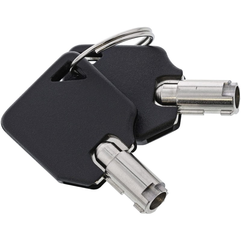 InLine 55703 Notebook Security Lock with Keys (4.4 mm x