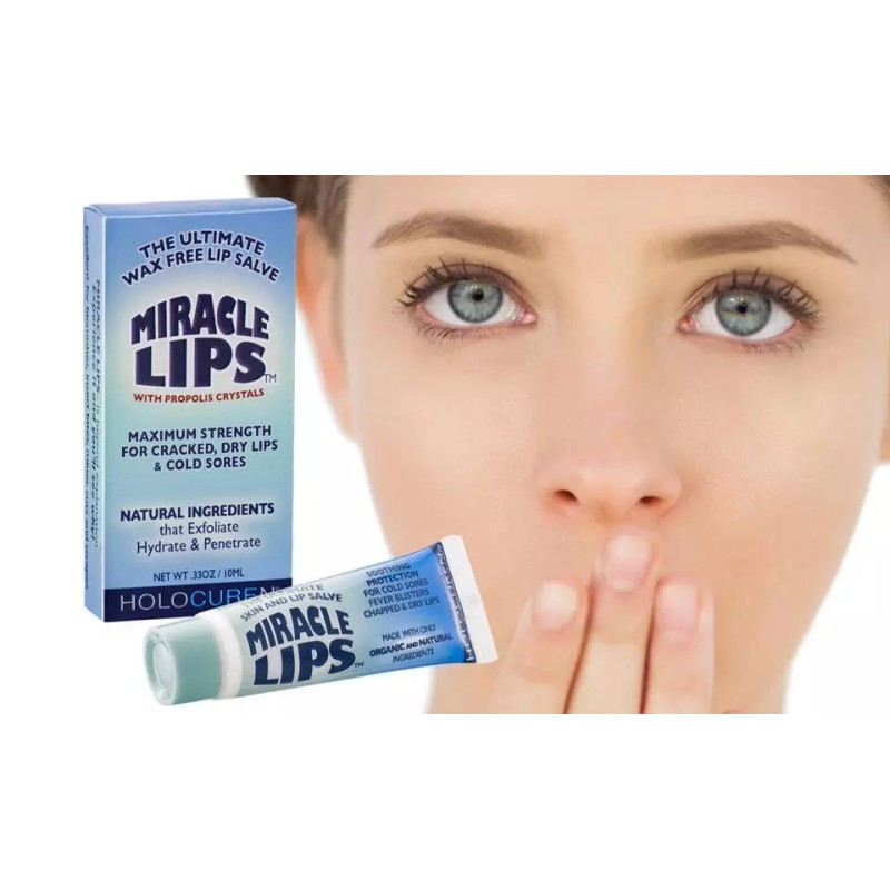 MIRACLE LIPS SALVE and Miracle Lips SPF 15 Correct and