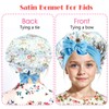 Kids Bonnet, 2Pcs Breathable Soft Kids Bonnets for Girls Flexible