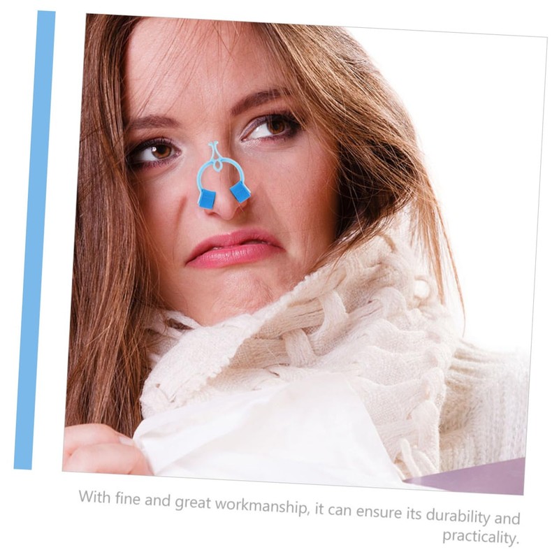 NOLITOY 4sets Nose Clips for Lung Breathing Training Durable Nasal