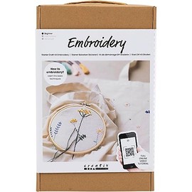 Creativ Company Starter Kit - Complete Kit for Beginners to Learn Beads, Beige