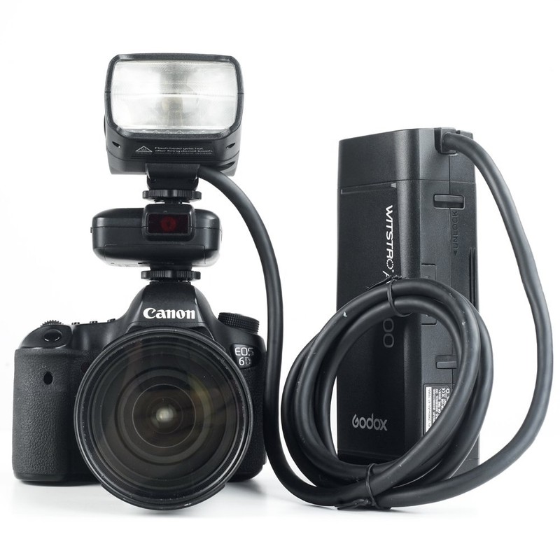 Remote flash head for PocketFlash AD200