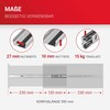 LouMaxx Ball Extension Set of 4 Drawer Runners 27 mm