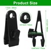 HARSKIYER Tarp Clips Heavy Duty Lock Grip, 36 Pcs Tarp