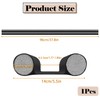 Double Under Door Draught Excluder, 37in/96cm Draft Excluder for Doors,