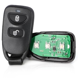 Aichiyu Remote Control Car Key Fob for Hyundai Tucson Santa Fe 2005 2006 2007 2008 2009 3 Buttons 433Mhz Key Fob Replacement