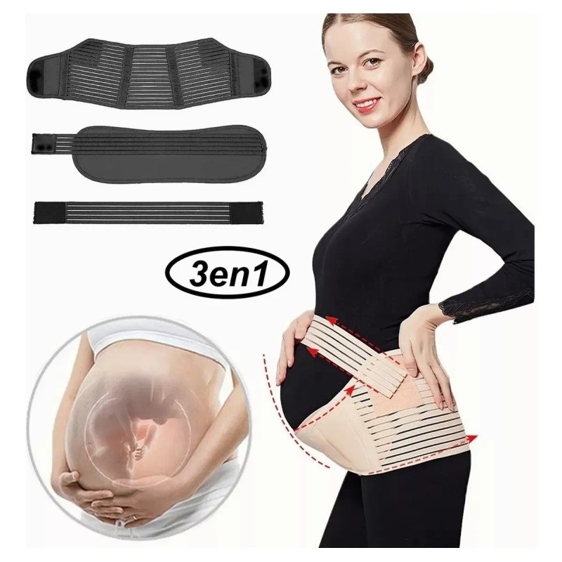 Faja Embarazada Maternidad Soporte Embarazo