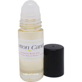TCEShop Cotton Candy Scented Body Oil Fragrance [Roll-On - Pink - 1 oz.] - ID#25447
