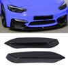 1 Pair Front Bumper Side Vent Splitter Sporty Left Right