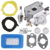 C1M-K77 Carburetor with Air Fuel Filter Gasket Spark Plug for