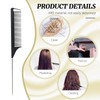 Wonvify 1 Piece Tail Comb and 8 Pieces Hair Separating