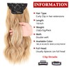 Xtrend 16 Inch Long Wavy Hair Extensions Clip-In Hair Extensions