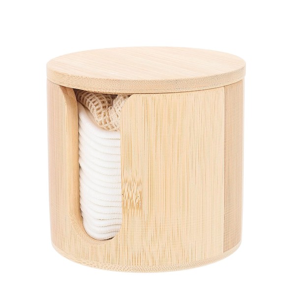 NOLITOY Makeup Removal Bamboo Tube Set 10 Face Cleaning Pads