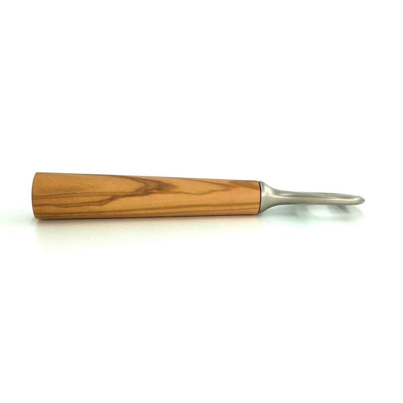 KokosnussEisen® - Premium Bottle Opener - Wooden Handle Olive Wood
