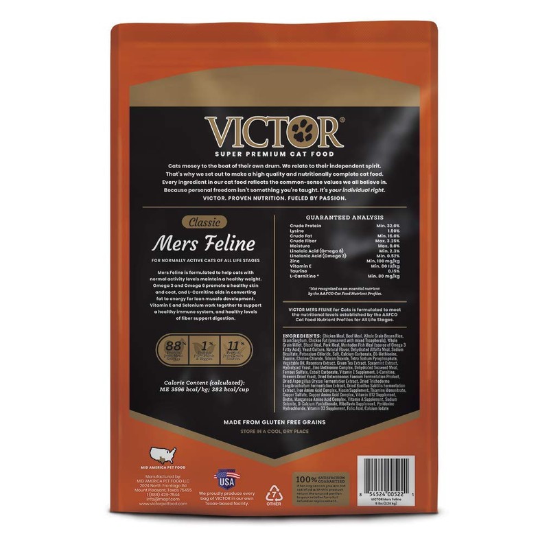 VICTOR Classic - Mers Feline, Dry Cat Food