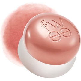 fwee Blurry Pudding Pot Airbrushed Blush & Lip, Buildable & High Pigment, Long-lasting, Lightweight, Natural Soft Matte Finish, Satin Finish Blurring Blush - My (Peachy Nude) 0.17 oz