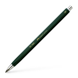 Faber-Castell FABER-CASTELL 139406 - Fallminenstift TK 9400, Minenstärke: 3,15 mm, Härtegrad: 6B, Schaftfarbe: grün