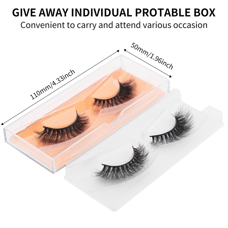 DYSILK Cat Eye Lashes False Eyelashes - Mink Lashes 5