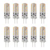 10pcs G4 LED Bulb 1.5W DC12V Warm White 3000K 110LM