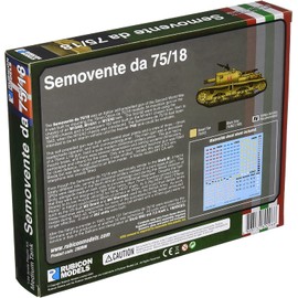 Rubicon Models Semovente da 75/18 28 mm Scale 1:56