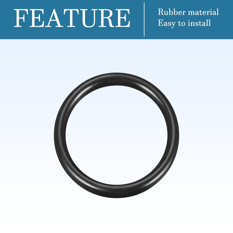 QUARKZMAN Pack of 10 Nitrile Rubber for Connection 60 mm