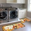 APROPHIC Fall Kitchen Mat Pumpkin Sunflower Kitchen Mats for Floor