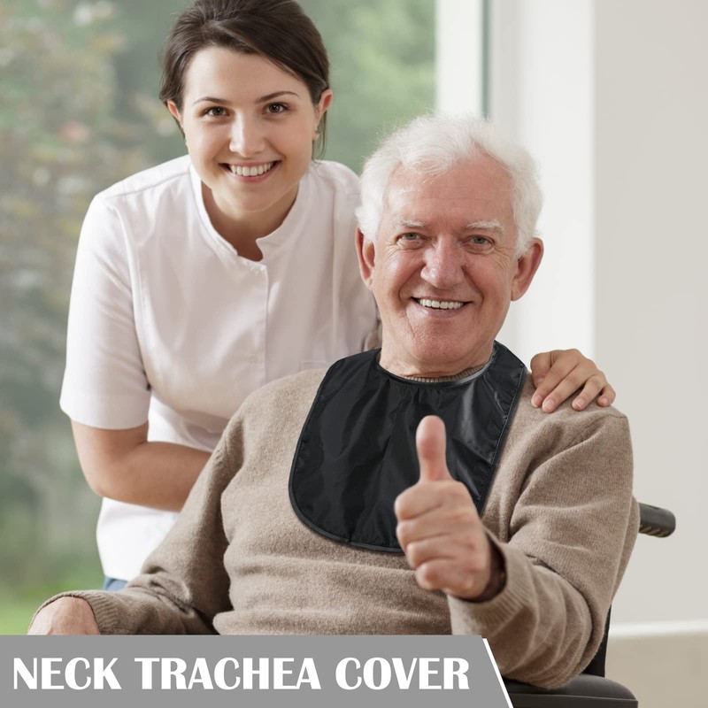 3 Pcs Tracheostomy Shower Cover Neck Stoma Protector Tracheostomy Supplies