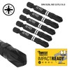 5 x SabreCut SCPZ350_5 50mm PZ3 Impact Screwdriver Driver Bits