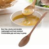 5Pcs Wooden Spoons Burr Free Sturdy Durable Light Heat Resistant