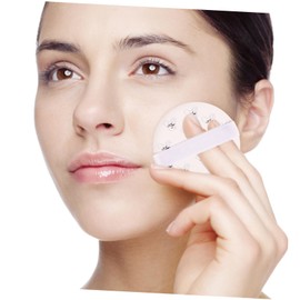 Housoutil Makeup Powder 3pcs Face Puff for Powder Sponge Pads Blending Applicator