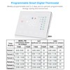 Programmable Smart Digital Thermostat Room Temperature Controller with LED Touchscreen
