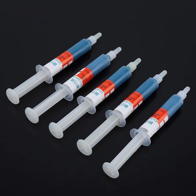 Akozon Diamond Grinding Paste 5 Pieces/Set Diamond Lapping Paste Polishing