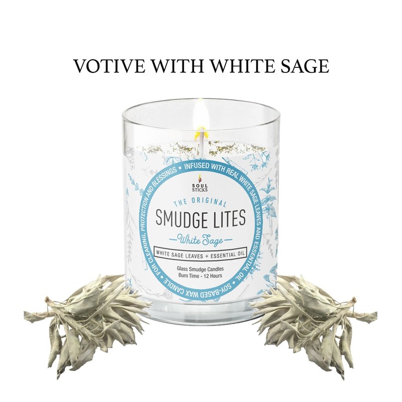 SOUL STICKS 6 Pack Smudge Lites Votive Candles | 960