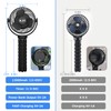 Stroller Fan - 65Hrs 12600mAh Rechargeable Fan, Timing Car Seat