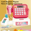 Cash Register Playset Stimulation Cosplay Learning Calculation Shopping Checkout Money