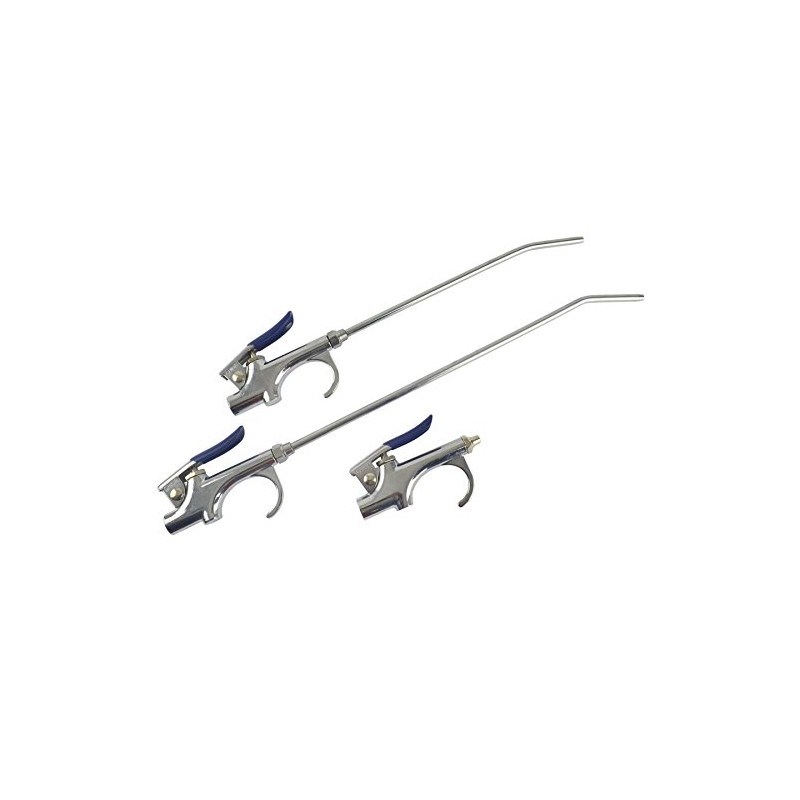 3pc Dust Gun Blow Set with Top Mounted Trigger Adaptor