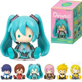 Hamee RE-Ment Hatsune Miku Blind Box Figure for Birthday Gift, Party Favor, Collectible Toy (Hatsune Miku petadoll - Piapro Characters) – 1 Pc. Mystery Box