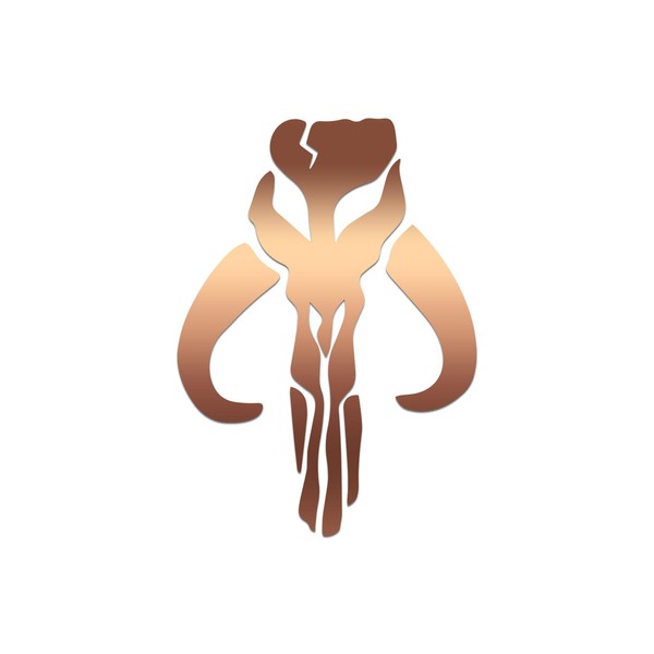 Mandalorian Bantha Skull Sticker Vinyl Decal Notebook Car Window Laptop