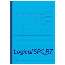 Nakabayashi Logical Sports Notebook, B5, Blue, No-B590AB