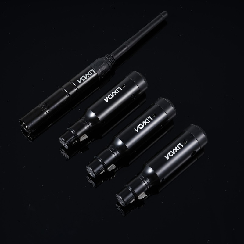 Lixada DMX512 2.4G Wireless Transmitter Receiver Set 126 Channels for