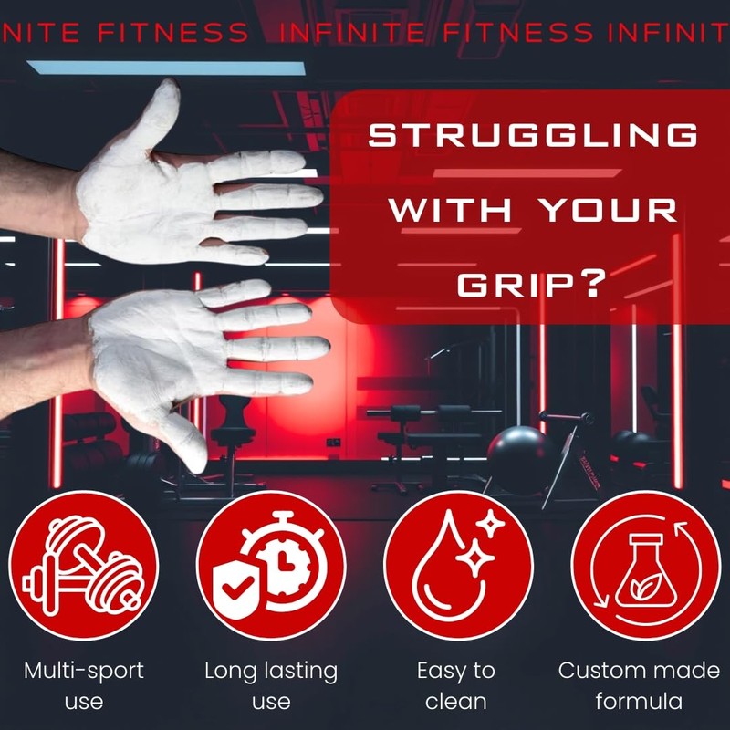 Infinite Fitness Pro Liquid Chalk 100ml Maximum Grip Sweat-Free Hands