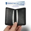 Samsill 81220 Regal Leather Business Card Holder, Case Holds 25