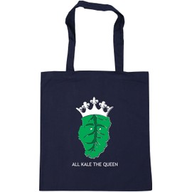 Hippowarehouse All Kale The Queen Tote Shopping Gym Beach Bag 42cm x38cm, 10 litres