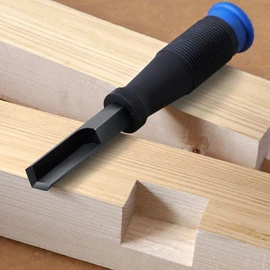 Right Angle Corner Chisel,Quick Cutting Corner Chisel,ChromeSteel Professional Wood Chisel with TPR Handle,Corner Punch Chisel for Woodworking Slotting Cutting