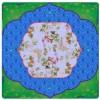 Foldable Mahjong Table Mat Thick Cushion Silent Anti Slip Waterproof